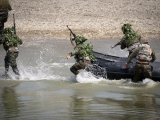 Secvențe demonstrative ale exercițiului SABER GUARDIAN 25 <br/> Foto: Laurențiu Turoi 