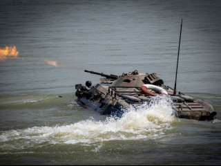 Secvențe demonstrative ale exercițiului SABER GUARDIAN 25 <br/> Foto: Laurențiu Turoi 