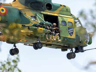 Secvențe demonstrative ale exercițiului SABER GUARDIAN 25 <br/> Foto: Laurențiu Turoi 