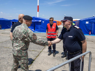 Șeful Statului Major al Apărării, la exercițiul SEISM 2025 Foto:Departamentul pentru Situaţii de Urgenţă