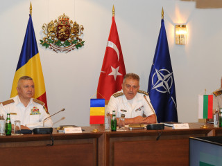 Șeful Statului Major al Apărării, la Reuniunea trilaterală Bulgaria-România-Turcia privind cooperarea în regiunea Mării Negre Foto:Statul Major al Apararii din Bulgaria 