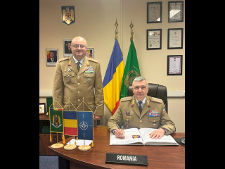 Șeful Statului Major al Apărării, vizită la SHAPE  Foto:SMAp