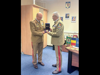 Șeful Statului Major al Apărării, vizită la SHAPE  Foto:SMAp