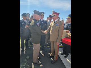 Șeful Statului Major al Apărării, vizită la SHAPE  Foto:SMAp