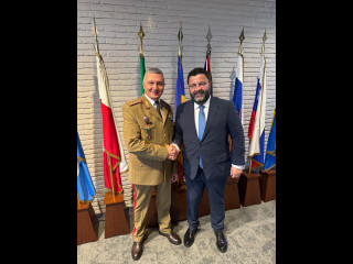 Șeful Statului Major al Apărării, vizită la SHAPE  Foto:SMAp