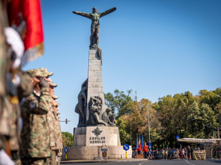 Ziua Aviației Române și a Forțelor Aeriene, sărbătorită la București Foto:Laurențiu Turoi 