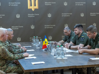 Șeful Statului Major al Apărării din România, dialog strategic cu șeful Statului Major General al Forțelor Armate ale Ucrainei Foto:General Staff of the Armed Forces of Ukraine