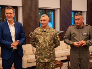 Vizita în România a președintei Comisiei Europene, Ursula von der Leyen Foto:MApN