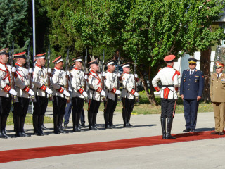 Vizita șefului Statului Major al Apărării în Republica Macedonia de Nord  Foto:mil.mk