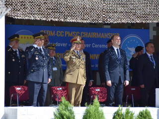 Vizita șefului Statului Major al Apărării în Republica Macedonia de Nord  Foto:mil.mk