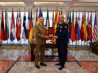 Vizita șefului Statului Major al Apărării în Republica Macedonia de Nord  Foto:mil.mk