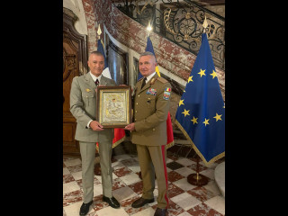 Șeful Statului Major al Apărării, la trecere în rezervă a generalului Thierry Burkhard Foto: