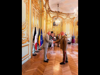 Șeful Statului Major al Apărării, la trecere în rezervă a generalului Thierry Burkhard Foto: