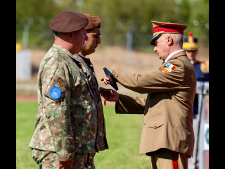 Șeful Statului Major al Apărării, la aniversarea Comandamentului Diviziei Multinaționale Sud-Est Foto:Laurențiu Turoi 