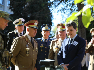 Șeful Statului Major al Apărării, la Iași de Ziua Armatei României Foto:Brigada 15 Mecanizată
