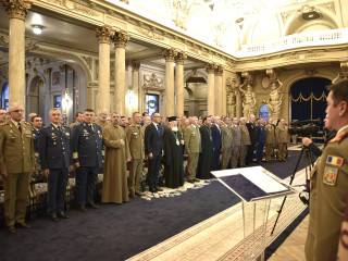 Ziua Clerului Militar, marcată la Catedrala Națională și la Cercul Militar Național  Foto:Costel Pătrașcu