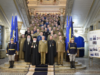 Ziua Clerului Militar, marcată la Catedrala Națională și la Cercul Militar Național  Foto:Costel Pătrașcu