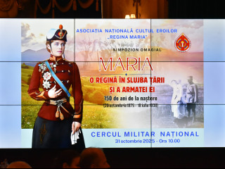 Simpozion omagial „Maria, o regină în slujba țării și a armatei ei” Foto:Costel Pătrașcu