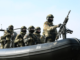 Pregătiri pentru Ziua Națională în Poligonul Ghencea  Foto:Antonio Luca