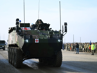 Pregătiri pentru Ziua Națională în Poligonul Ghencea  Foto:Antonio Luca