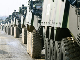 Pregătiri pentru Ziua Națională în Poligonul Ghencea  Foto:Antonio Luca