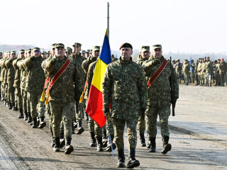 Pregătiri pentru Ziua Națională în Poligonul Ghencea  Foto:Antonio Luca