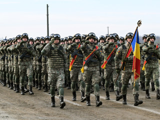 Pregătiri pentru Ziua Națională în Poligonul Ghencea  Foto:Antonio Luca