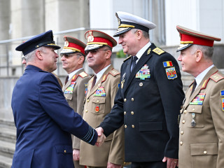Vizita oficială a Șefului Apărării din Regatul Țărilor de Jos în România Foto:Alexandru Badea