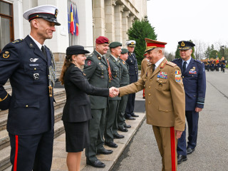 Vizita oficială a Șefului Apărării din Regatul Țărilor de Jos în România Foto:Alexandru Badea