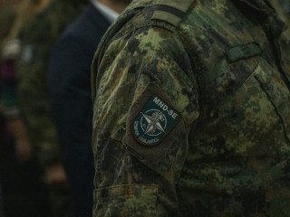 Schimbarea comenzii la Divizia Multinațională Sud-Est. Foto:Antonio Luca