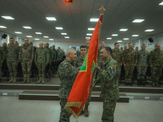 Schimbarea comenzii la Divizia Multinațională Sud-Est. Foto:Antonio Luca