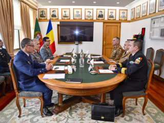 Șeful Statului Major al Apărării, distincție conferită de președintele Republicii Portugheze Foto: