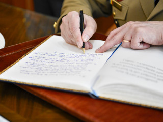 Șeful Statului Major al Apărării, distincție conferită de președintele Republicii Portugheze Foto: