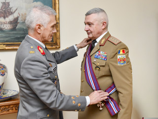 Șeful Statului Major al Apărării, distincție conferită de președintele Republicii Portugheze Foto: