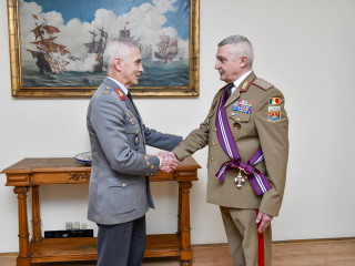 Șeful Statului Major al Apărării, distincție conferită de președintele Republicii Portugheze Foto: