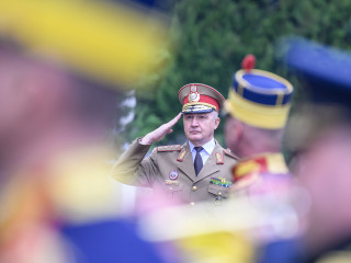 Vizita comandantului Comandamentului Forțelor Întrunite Aliate din Napoli la sediul Ministerului Apărării Naționale Foto:Alexandru Badea