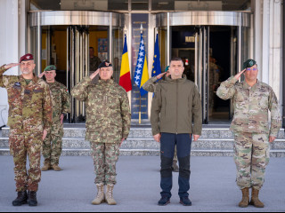 Conducerea Ministrului Apărării Naționale în vizită în Bosnia și Herțegovina Foto:Laurențiu Turoi