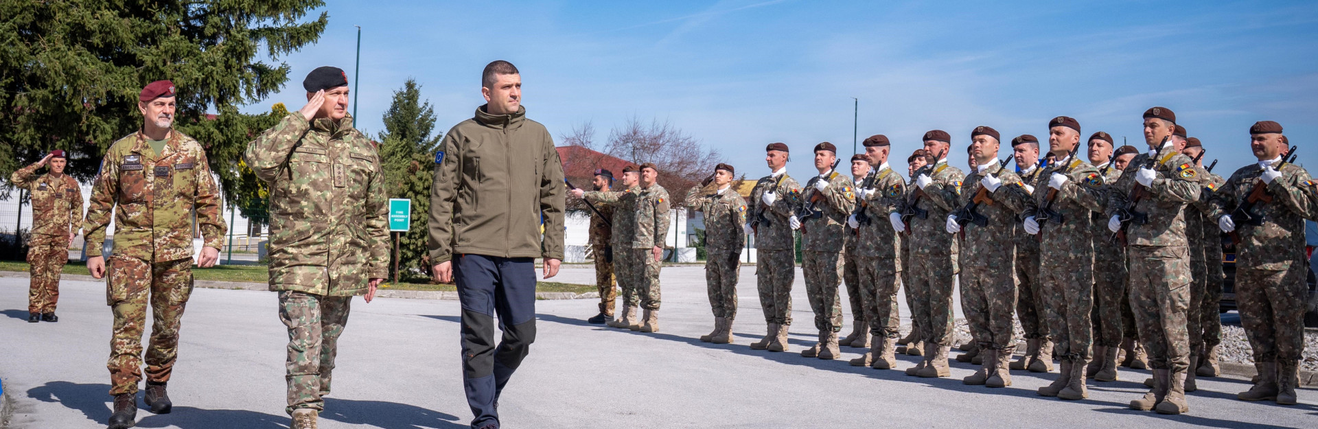 Conducerea Ministrului Apărării Naționale în vizită în Bosnia și Herțegovina