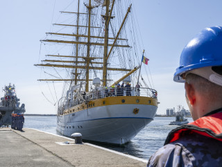 Marș transatlantic al navei-școală „Mircea” Foto:Alexandru Badea