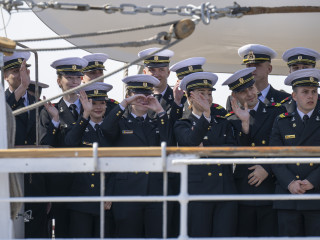 Marș transatlantic al navei-școală „Mircea” Foto:Alexandru Badea