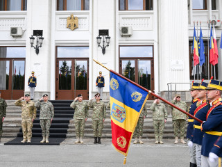 Întâlnire a conducerii Ministerului Apărării Naționale cu șeful Statului Major General al Forțelor Armate ale Republicii Polone Foto:Alexandru Badea