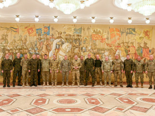 Întâlnire a conducerii Ministerului Apărării Naționale cu șeful Statului Major General al Forțelor Armate ale Republicii Polone Foto:Alexandru Badea