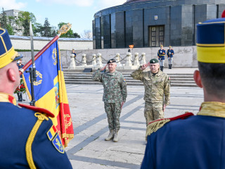 Întâlnire a conducerii Ministerului Apărării Naționale cu șeful Statului Major General al Forțelor Armate ale Republicii Polone Foto:Alexandru Badea