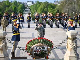 Întâlnire a conducerii Ministerului Apărării Naționale cu șeful Statului Major General al Forțelor Armate ale Republicii Polone Foto:Alexandru Badea