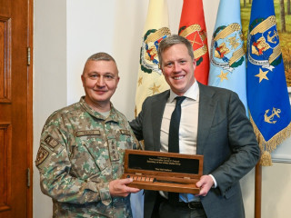 Vizita Secretarului pentru Forțele Terestre ale SUA  Foto:Alexandru Badea