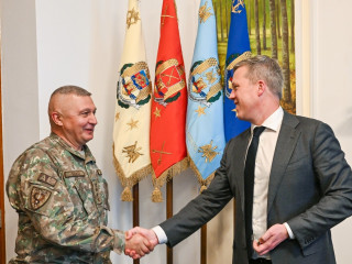 Vizita Secretarului pentru Forțele Terestre ale SUA  Foto:Alexandru Badea