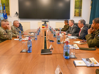 Vizita Secretarului pentru Forțele Terestre ale SUA  Foto:Alexandru Badea
