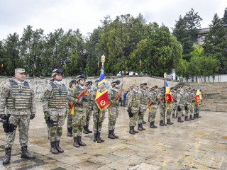 Ceremonia militară de înmânare a Drapelelor de Luptă Foto:Costel Pătrașcu