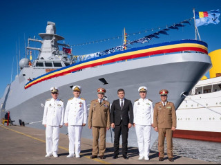 Corveta „Contraamiral August Roman” – 261 a intrat în serviciul Forțelor Navale Române Foto:Laurențiu Turoi