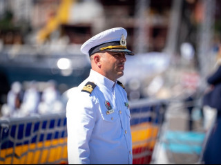 Corveta „Contraamiral August Roman” – 261 a intrat în serviciul Forțelor Navale Române Foto:Laurențiu Turoi